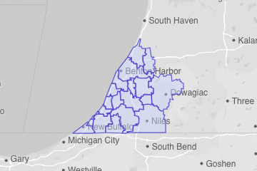 Berrien County, MI ZIP Codes