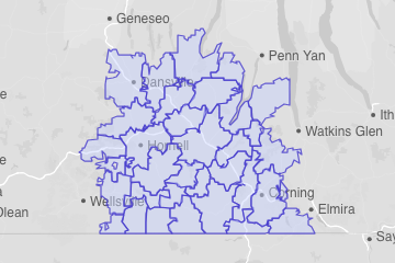 Steuben County, NY ZIP Codes