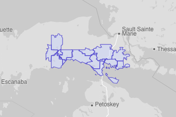 Mackinac County, MI ZIP Codes