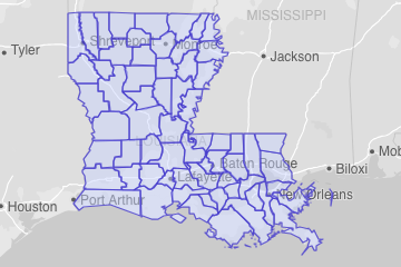 Louisiana Counties