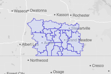 Mower County, MN ZIP Codes
