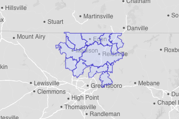 Rockingham County, NC ZIP Codes