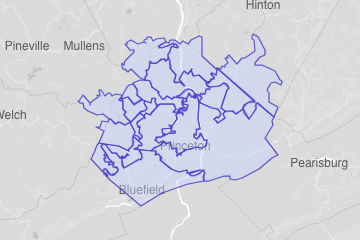 Mercer County, WV ZIP Codes