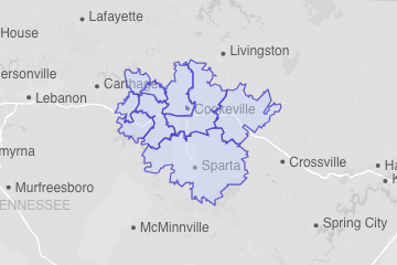 Putnam County, TN ZIP Codes