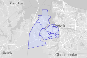 Portsmouth city, VA ZIP Codes