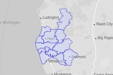 Oceana County, MI ZIP Codes