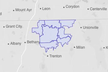 Mercer County, MO ZIP Codes