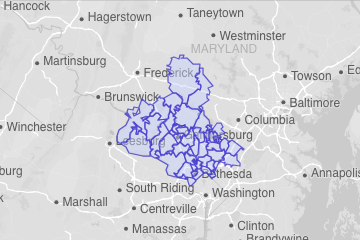 Montgomery County, MD ZIP Codes