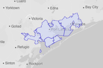 Calhoun County, TX ZIP Codes
