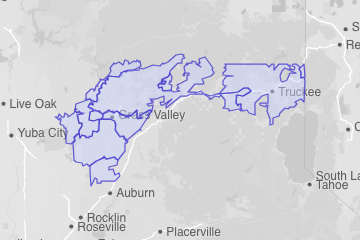 Nevada County, CA ZIP Codes