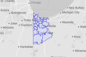 Lake County, IN ZIP Codes