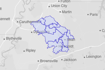 Gibson County, TN ZIP Codes