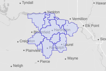 Cedar County, NE ZIP Codes