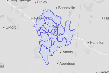 Lee County, MS ZIP Codes