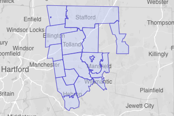 Tolland County, CT ZIP Codes