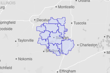Moultrie County, IL ZIP Codes