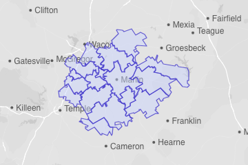 Falls County, TX ZIP Codes