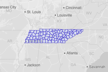 Tennessee Counties
