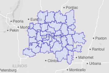 McLean County, IL ZIP Codes