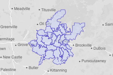 Clarion County, PA ZIP Codes