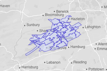 Schuylkill County, PA ZIP Codes