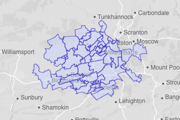 Luzerne County, PA ZIP Codes