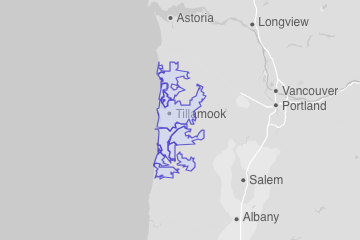 Tillamook County, OR ZIP Codes