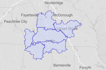 Spalding County, GA ZIP Codes