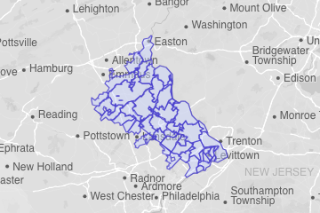 Bucks County, PA ZIP Codes