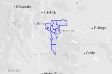 Gallatin County, MT ZIP Codes