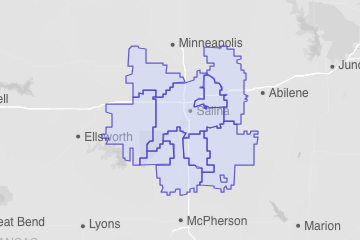 Saline County, KS ZIP Codes