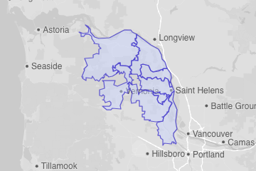 Columbia County, OR ZIP Codes