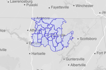 Madison County, AL ZIP Codes