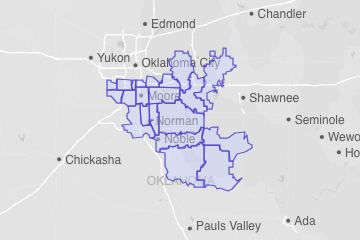 Cleveland County, OK ZIP Codes