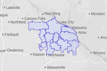 Wabasha County, MN ZIP Codes
