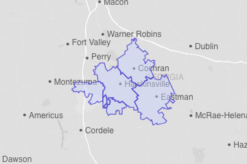 Pulaski County, GA ZIP Codes