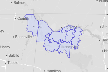 Colbert County, AL ZIP Codes