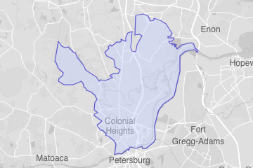 Colonial Heights city, VA ZIP Codes