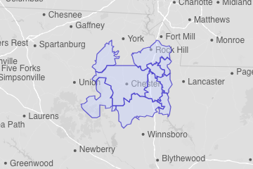 Chester County, SC ZIP Codes