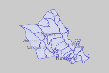 Honolulu County, HI ZIP Codes