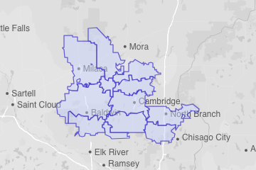 Isanti County, MN ZIP Codes