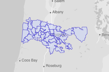 Lane County, OR ZIP Codes