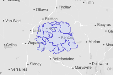 Hardin County, OH ZIP Codes