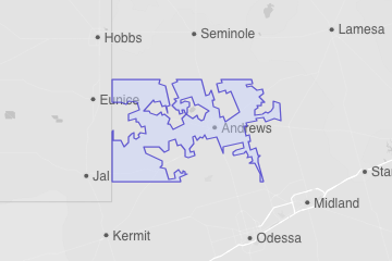Andrews County, TX ZIP Codes