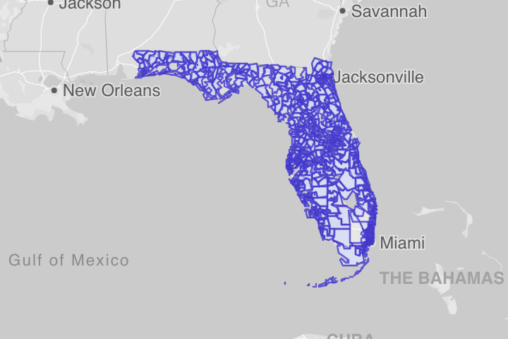 Florida Counties – KML Boundary File Download (Free)