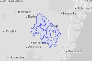 Wayne County, GA ZIP Codes
