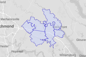 New Kent County, VA ZIP Codes