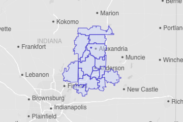 Madison County, IN ZIP Codes