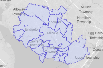 Cumberland County, NJ ZIP Codes