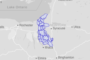 Cayuga County, NY ZIP Codes